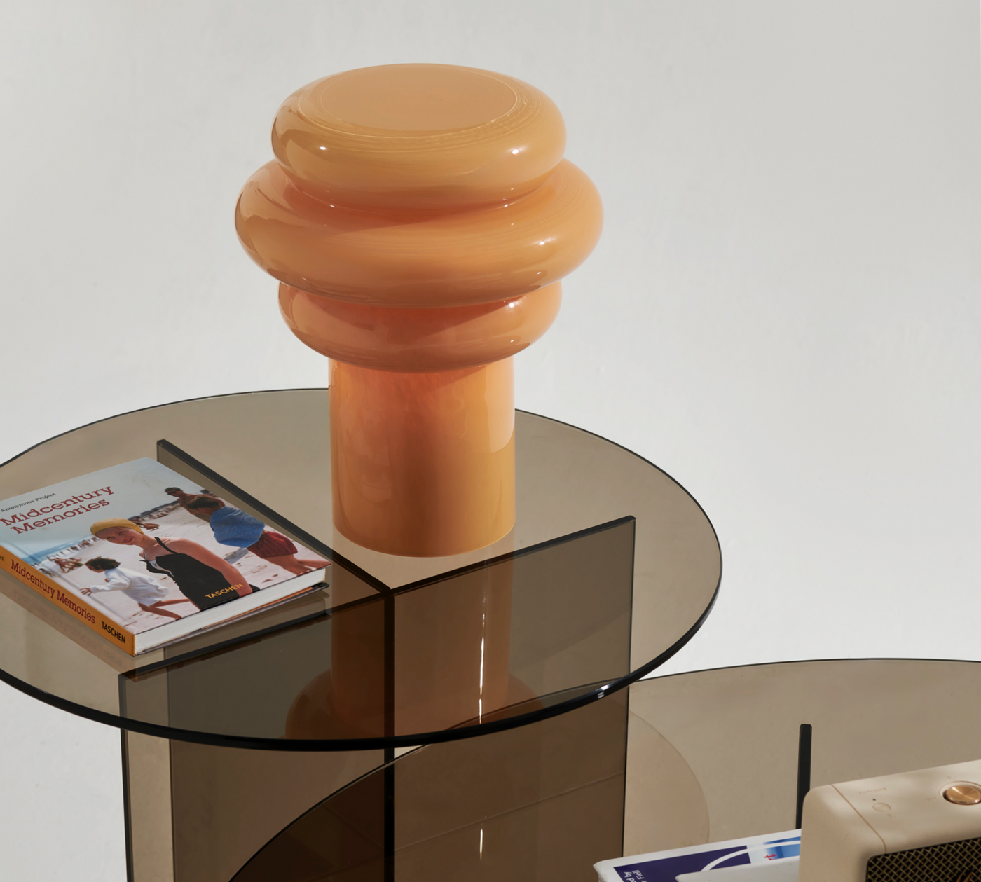 Lolli Glass Lamp - Honey
