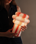 Lolli Glass Lamp Candy Striped 1